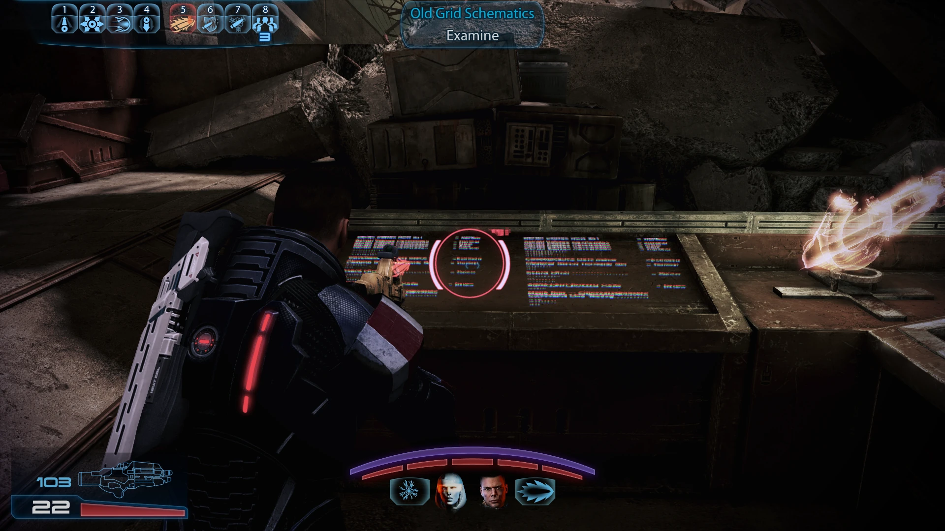 Krogan DMZ → Aralakh → Tuchanka (Cerberus Attack): Old Grid Schematics