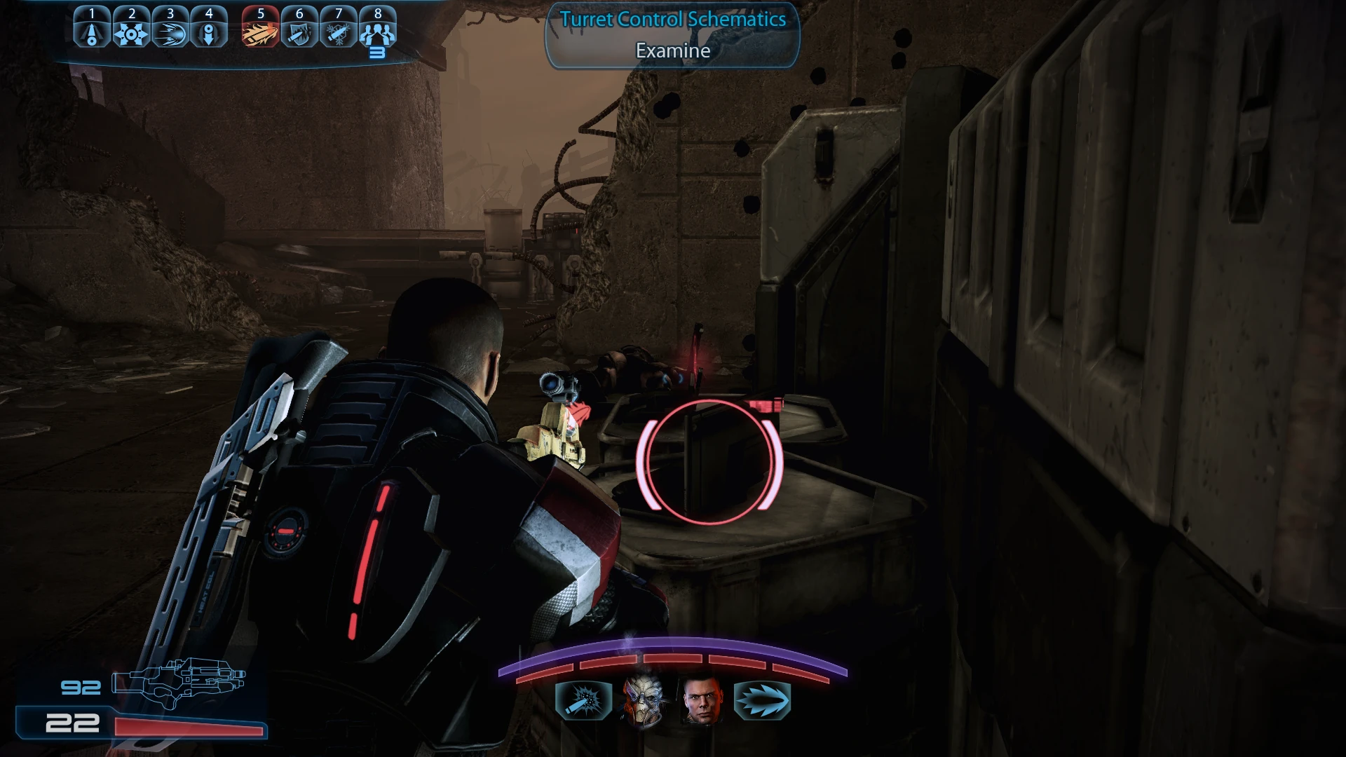 Krogan DMZ → Aralakh → Tuchanka (City Ruins): Turret Control Schematics